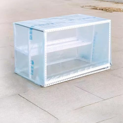 Mini Serra per Piante da Balcone Telaio in Acciaio Laminato a Freddo con Ripiani Serra per Piante da Esterno Invernale Piccola Viti Zincate Piantine, Ortaggi(D,120*90*70cm)