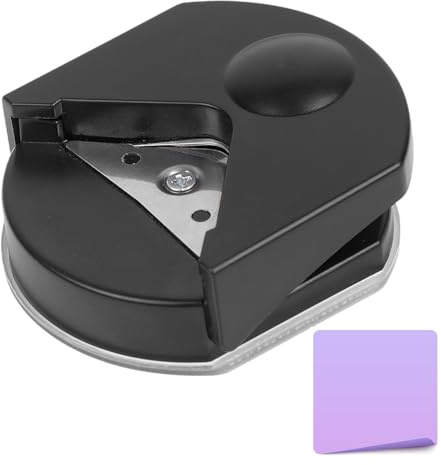 Eckenschneider - Eckenstanzer zum Abrunden der Ecken mit Papier zum Abrunden der Locher für Fotos - Professioneller runder Ecklocher aus Papier für Proge