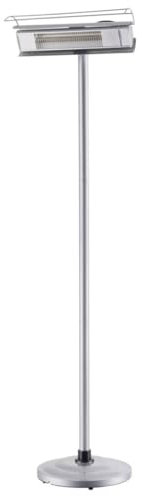 CFG – ER005 Queens Land chauffage infrarouge métal orange noir 1500 W IP24 chaleur 9 m² résistant eau Lampe Plafond Télécommande allumage Chauffage maison Bar Bureau Entrepôt jardin