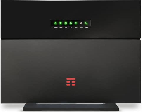 TIM NUOVO MODEM HUB+ PLUS Top Performance Wi-Fi 6 con Tecnologia EasyMesh, stabilità, velocità e qualità TECHNICOLOR