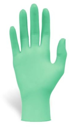 Nitrile GreenGen Biodegradable Disposable Gloves | Degradation After 41 Days | Non-Sterile, Powder Free, EN455-1-2-3 (M)