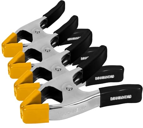 Roughneck ROU38352 Heavy Duty Metal Spring Clamp 50mm/2 (Pack of 4)