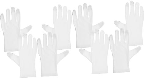 jojofuny 4pairs Thin Gardening Gloves of Lightweight Cotton Gloves for Men and Women for Outdoor Work Comfortable Hand for Gardeners