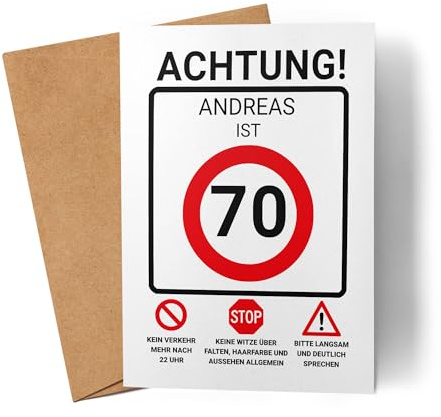Kiddle-Design Geburtstagskarte zum 18. Geburtstag Personalisiert, Verkehrsschild Geschwindigkeit 18, 18ter Geburtstag Karte Geldgeschenk Mann Frau, Glückwunschkarte