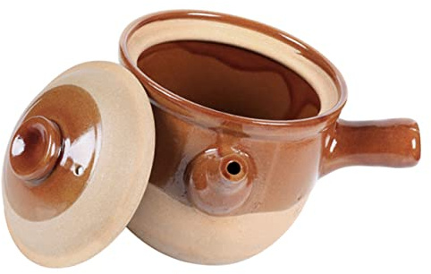 CHICAMPERA Pot De Médecine Chinoise Traditionnelle Marmite De Cuisson Pour Remèdes Cocotte Terre Cuite