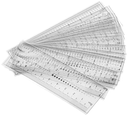 20 Pochoirs pour Sourcils, Règle Graduée Précise pour Sourcils, Autocollants de Positionnement pour Dessiner et Positionner la Forme des Sourcils