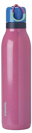 Owala FreeSip Twist Stainless Steel Water Bottle 24 oz Bubble Gum