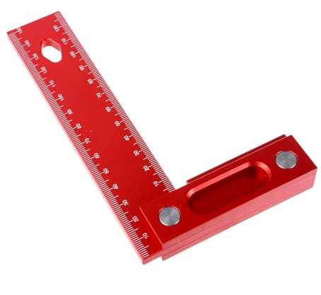 Regla de medición cuadrada para carpintería, regla de altura, herramienta de medición en forma de L, herramienta de medición multifuncional para carpintería