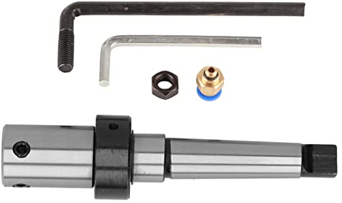 Utensile per trapano a cono Morse MT3 19,05 mm, mandrino con raffreddamento interno, adattatore per fresa anulare per trapano magnetico, gambo conico in acciaio con di
