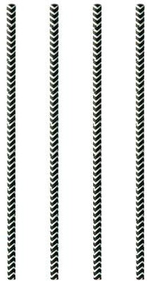 PAPSTAR 1000 Trinkhalme, Papier Pure Ø 6 mm, 20 cm Zig-Zag 87518 biologische Papiertrinkhalme Papierstrohhalme Bio Öko