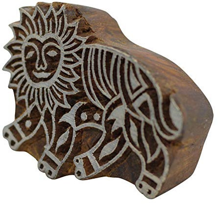 Freak Scene Stempel aus Holz - Löwe - rechts - 7 cm - Holzstempel