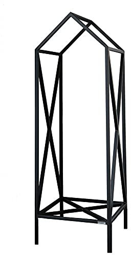 Holz4home Kaminholzständer Aus Verstärktem Stahlrahmen Mit Anti-Rost Beschichtung | 35 Cm X 110 Cm X 35 Cm (BxHxL) | Extrem Stabil Und Robust | Viel Fassungsvermögen Für Das Lagern Von Brennholz