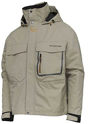 Savage Gear SG2 Hybrid Jacket, Angelbekleidung, Angeljacke, Unisex, Grün, Medium