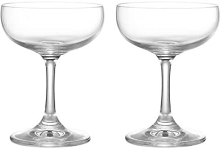 Cabilock 2stücke Glas Cocktail Kelch Martini Glas Becher Bar Tasse Vintage Stil Weinhalterung Für Wein Kaffee Milch Und Andere Getränke