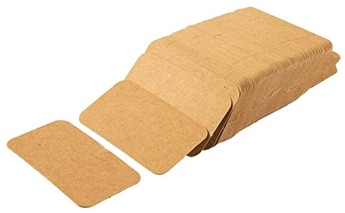 TEHAUX Papierkarten 300 Stück Weiße Karteikarten Zum Basteln Schreiben Von Nachrichten Für Das Schulbüro