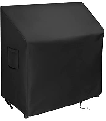 Fenghome Potting Bench Cover, Waterproof Table Cover for Outdoor Garden Greenhouse Table Workbench BBQ Station Shed - 115x51x124cm (Black)