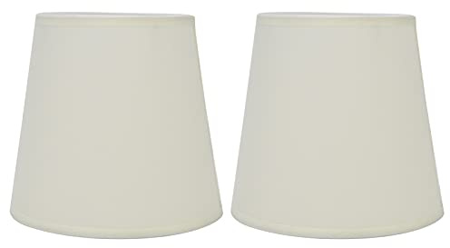KooingTech 2PCS Indoor Lampenschirm, Lampenschirm Für Tischlampe, Abric Lampenschirms für E14 Kronleuchter Tischlampe Boden