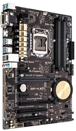 Carte mère Carte Mère Fit for ASUS Z97-K R2.0 for PC De Bureau, Socket LGA 1150, Processeurs I7, I5, I3, DDR3 32 Go, SATA3, ATX, Démontage d'origine