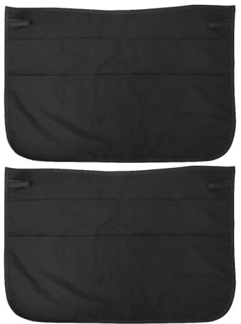 BAZEITFLOW Lot de 2 Tabliers de Coiffure Demi-Taille Ajustables avec Ceinture Multiples Poches Porte-Outils pour Rangement Ciseaux et Peignes Tabliers Professionnels pour Salon de Coiffure