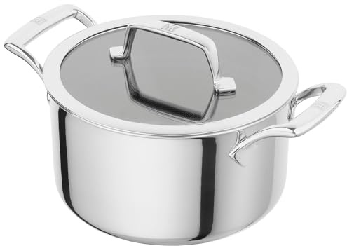 Zwilling Peak Pot 24 cm 18/10 Stainless Steel, Silver