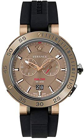 Versace - Armbanduhr - Herren - Silikonarmband schwarz - V-Extreme VECN00319