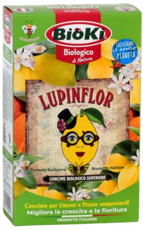 Concime specifico per LIMONI e Piante Sempreverdi, alta attività' biologica, 900 g