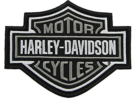 Harley-Davidson Aufnäher 5.6″ Bar & Shield B&W Patch
