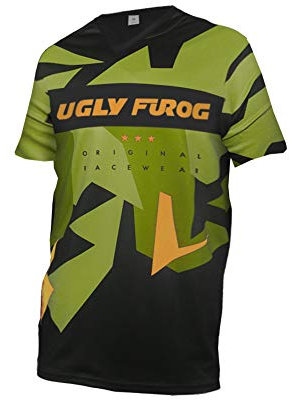 UGLY FROG 2021 Kinder Radsport Bekleidung- Jungen Mountainbike Downhill Freeride BMX Trikot Shirt Motocross Lange Ärmel MTB/Downhill Cycling Jersey