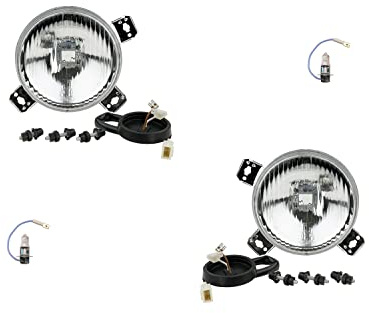 Johns, Fernscheinwerfer Scheinwerfer passend für VW Golf II 19E 87-92 mit H3 Set Li. Re