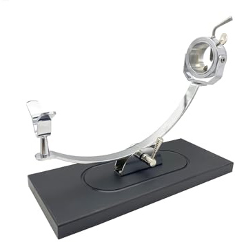 FERRETERIA LEPANTO Jamonero Profesional Giratorio y basculante, Soporte jamonero con Base de Fibra Negra Modelo Serrano (Sin Set de Corte)