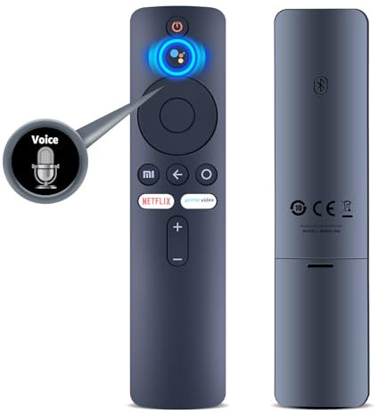 GOUYESHO Telecomando vocale di ricambio per Xiaomi Mi Box S/Mi TV Stick/Mi Box 4X/MI TV P1,Q1,4S,4A,Q1E (XMRM-00A)