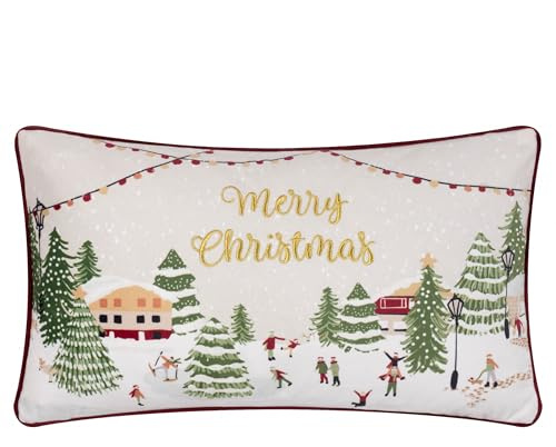 furn. Joy to All Housse De Coussin (Neige - 30x50cm)