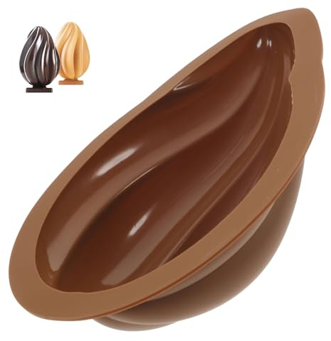 SHINEOFI Easter Egg Silicone Mold for Chocolate and Cake Baking High-Temperature Resistant DIY Mold for Candy Cookies and Mousse Desserts Easy Demould and Silicone Egg Cavity Bakeware