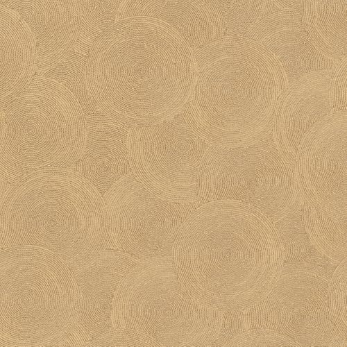 Profhome Papier peint motif géométrique 790933-GU Papier peint intissé (TNT) or bronze beige-brun jaune-ocre 0,53 m x 10,05 m / 5,33 m2