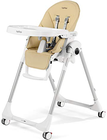 Peg Perego, Prima Pappa Follow Me, Trona, color Beige (Paloma)