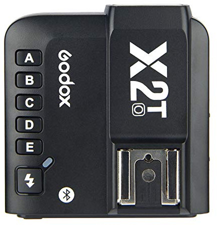 Godox X2T-O TTL Déclencheur de Flash 1/8000s HSS 2.4G LCD Écran Transmetteur à Distance sans Fil Trigger Compatible avec Caméra Olympus, Panasonic/Godox V1-O/TT350-O/V860II/AD200/AD200Pro