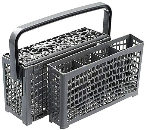 Bestickkorg universell delbar för nästan alla 45 cm 60 cm diskmaskin lämplig för AEG Bosch Bauknecht Beko Candy SMEG Gorenje