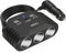 Divisor de encendedor de cigarrillos 120 W Qidoe 12 V divisor 3 enchufes cargador de coche enchufe de extensión dual QC3.0 y puertos tipo C adecuado para GPS Dash Cam calentador de coche