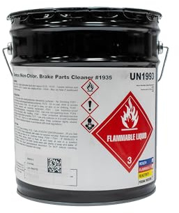 Denco #1935-5 Gallon Pail of Brake and Parts Cleaner - Non-Chlorinated, Automotive, Industrial Cleaner and Degreaser
