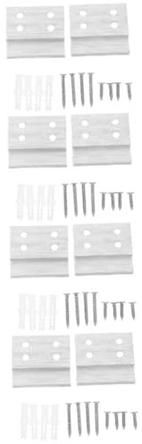 GLEAVI 8stücke Zwei Förmige Bilderaufhänger Aus Aluminiumlegierung Robuste Wandmontage-klammer Für Spiegel Und Dekoration Einfache Installation Stabil Und Langlebig