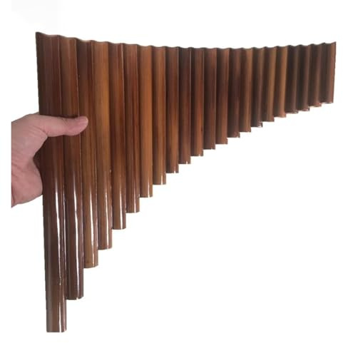 Panflöte Handgemachte 22 Rohre Bambus Pan Flöte ProfessionalG Schlüssel Musikinstrument Mit Schwarz Tasche