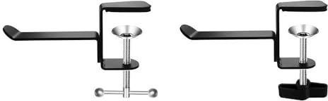 Joyance Kopfhörerhalter, Universal-Kopfhörer-Aufhänger, Schreibtischhalterung, Aluminiumlegierung, Headset-Halter unter dem Schreibtisch, Kopfhörer-Ständerhaken für Kopfhörer, platzsparendes Design