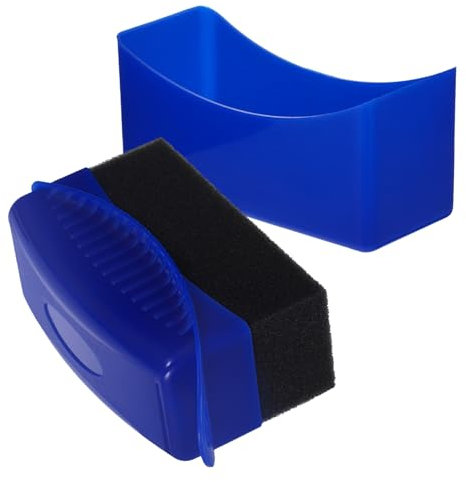 HEALEEP Tampone Auto Tamponi Applicatori Cera Tampone Applicatore Pneumatici Strumento Cera Kit Pulizia Tamponi Mobili Pavimenti