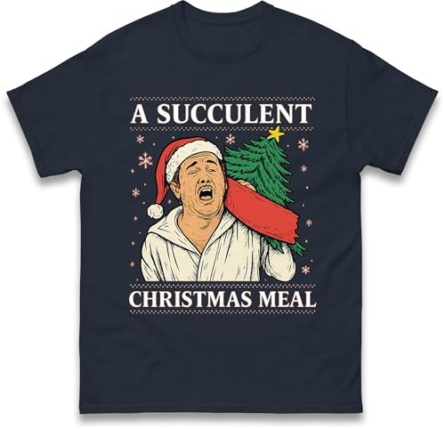 A Succulent Christmas Meal T Shirt, Funny Democracy Manifest Meme Tee Top, Xmas Festive Gift T Shirt