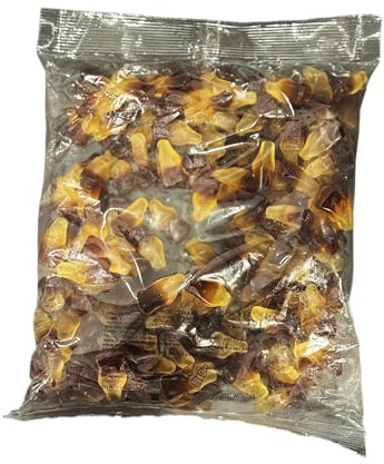 Krazy Kandi Cola Bottles, 1kg Bulk Pack, Gummy Cola Flavoured Chewy Sweets