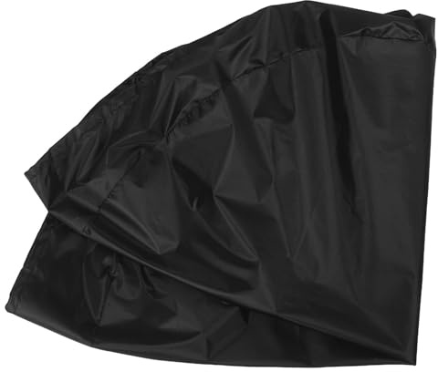 IWOWHERO Copertura per Barbecue Rotonda Oxford 210D e Antipolvere Ventilazione Superiore, Resistente per Esterni, Adatta a Bracieri e Fornelli da Campeggio e Giardino