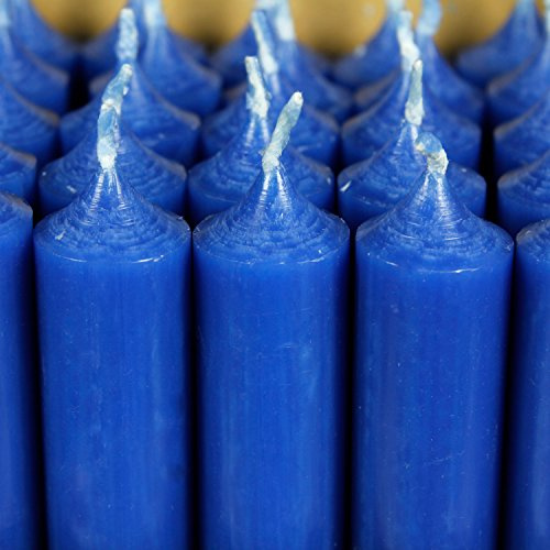 Durchgefärbte Stabkerzen 180 x Ø 22 mm, Tischkerzen aus Paraffinwachs, rußarm, geruchsneutral, Made in Germany