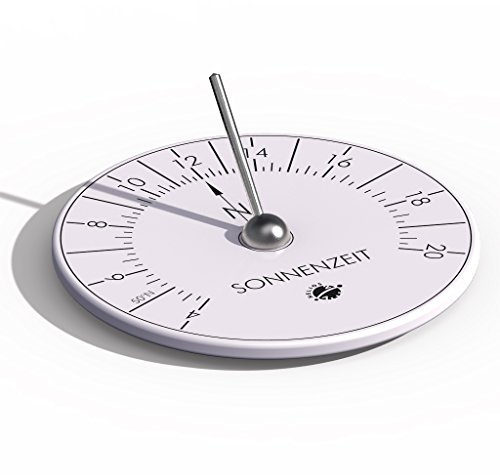 HORA Cadran solaire horizontal en porcelaine