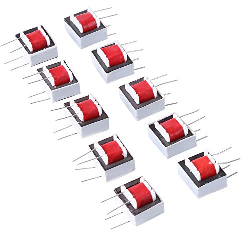 Trasformatore di isolamento audio, Asixx 10 pz/pacco 600: 600 Ohm Trasformatore audio trasformatore di isolamento 1: 1 EI14, lavoro stabile con trasformatori audio ad alta efficienza
