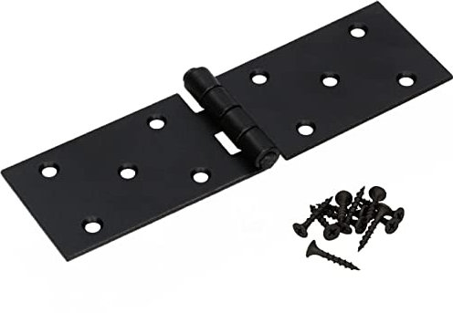 KOTARBAU® Kistenband 150x45 mm Gerollt Schwarz Möbelscharnier Möbelband Robust